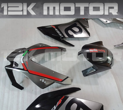 Silver Black Fairing Kit For Aprilia RSV4 2009 - 2019