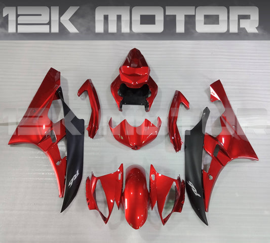 Orange Black Fairing Kit fit for Yamaha 2006 2007 R6 Fairing Kits