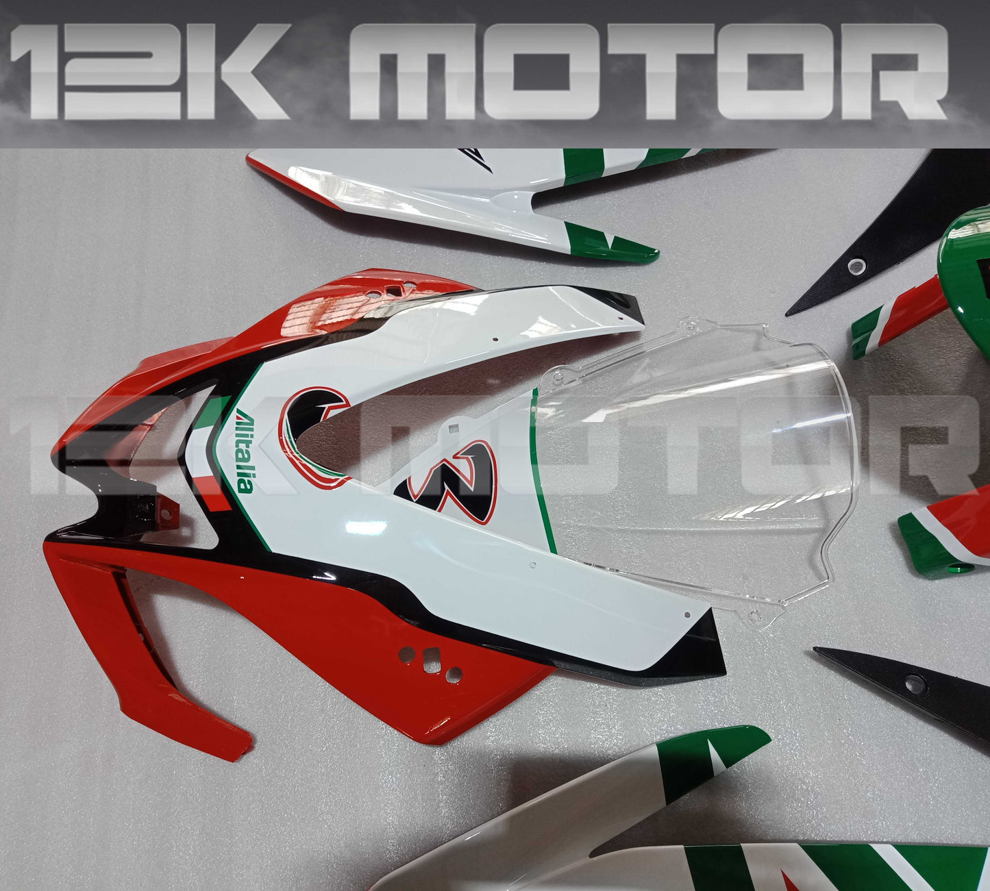 Aprilia RSV4 Fairings 2009 2010 2011 2012 2013 2014 2015 2016 2017 2018 2019 2020 Alitalia Fairing Kits