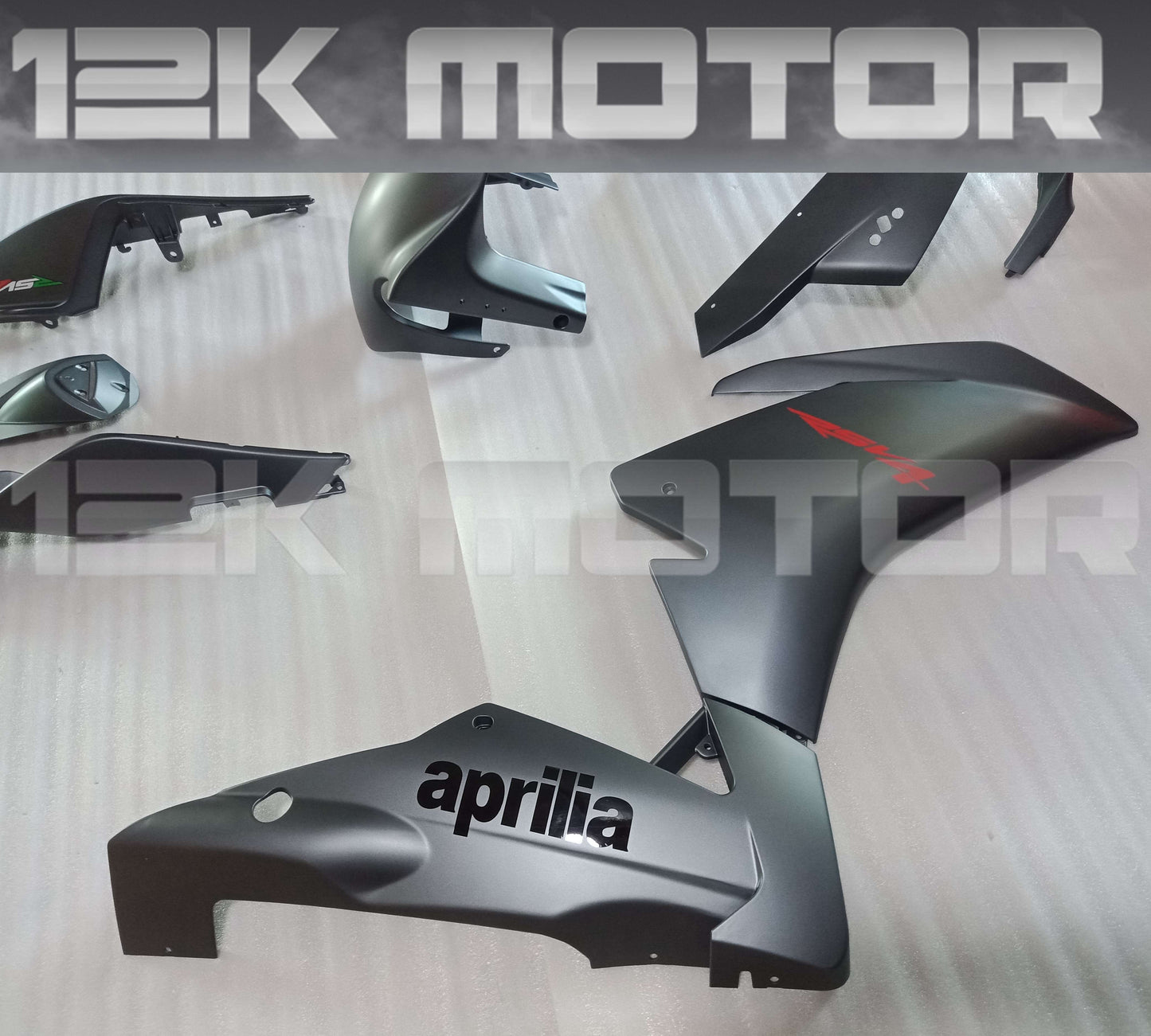 Matt Grey Color Fairing Kit For Aprilia RSV4 2009 - 2019