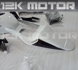 Black White Fairing Kit Fit for HONDA CBR600RR F5 2003 2004