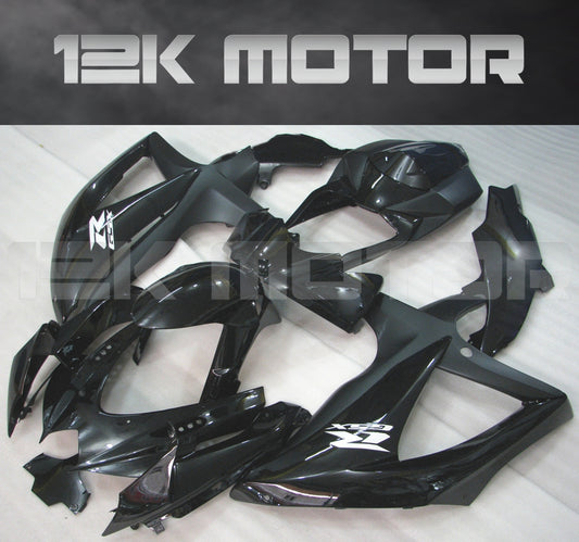 Gloss Black Fairing Fit for SUZUKI GSXR 600/750 2008-2010 Aftermarket Fairing Kit