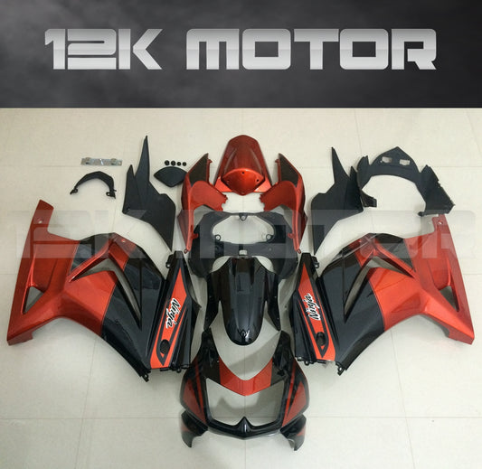 Red Black Fairings for Ninja 250R EX250 2008 - 2012