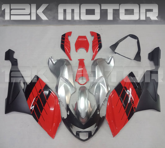 Red Black Silver Fairing Kit For BMW K1200S K1200 2005 2006 2007 2008