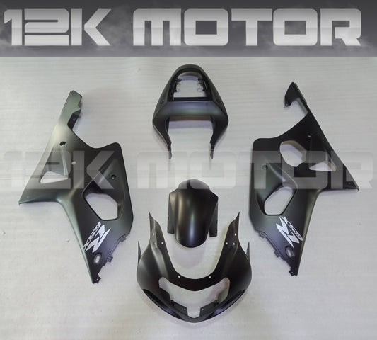 Matt Black Fairing Kit for SUZUKI GSX-R 1000 2000 2001 2002