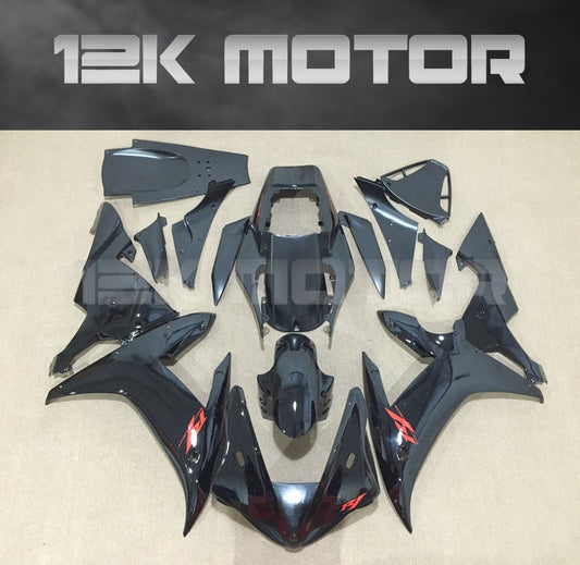Black Design Fairing For Yamaha R1 2002 2003 Aftermarket Fairing Kit