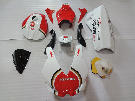 Aprilia RSV4 Race Fairing Kit Fiberglass Track Fairing Set 2009-2016 Luck Strike Design