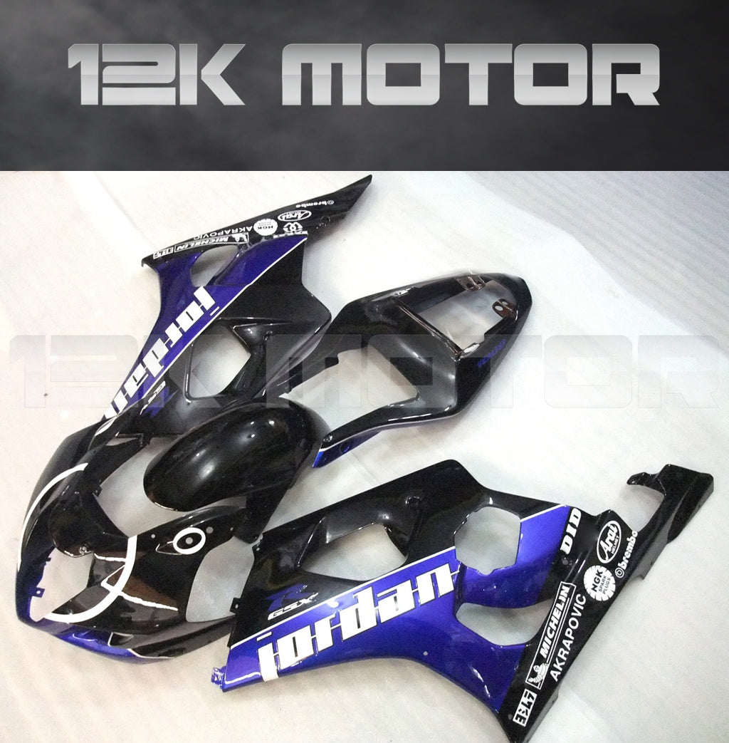 Black and Purple Fairing fit for SUZUKI GSXR1000 2003 2004 Aftermarket Fairing Kit