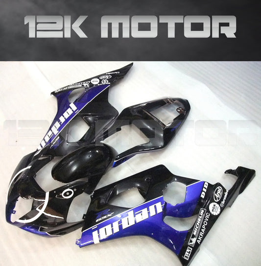 Black and Purple Fairing fit for SUZUKI GSXR1000 2003 2004 Aftermarket Fairing Kit