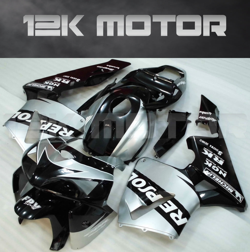 Silver Black Fairing Kit Sets Fit for HONDA CBR600RR 2005 2006 Aftermarket Fairing Kit