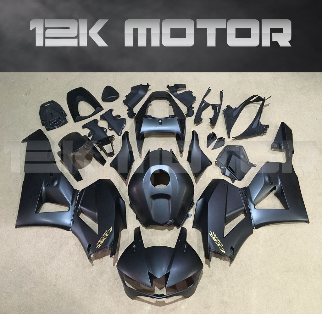 Fit for HONDA CBR600RR 2013 2014 2015 2016 2017 2018 2019 2020 2021 2022 2023Matt Black Aftermarket Fairing Kit