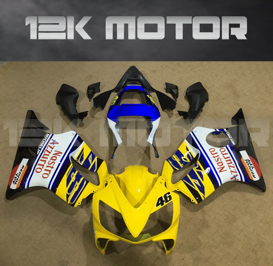 Yellow Fairing Fit for HONDA CBR600F4i 2001 2002 2003 Aftermarket Fairing Kit
