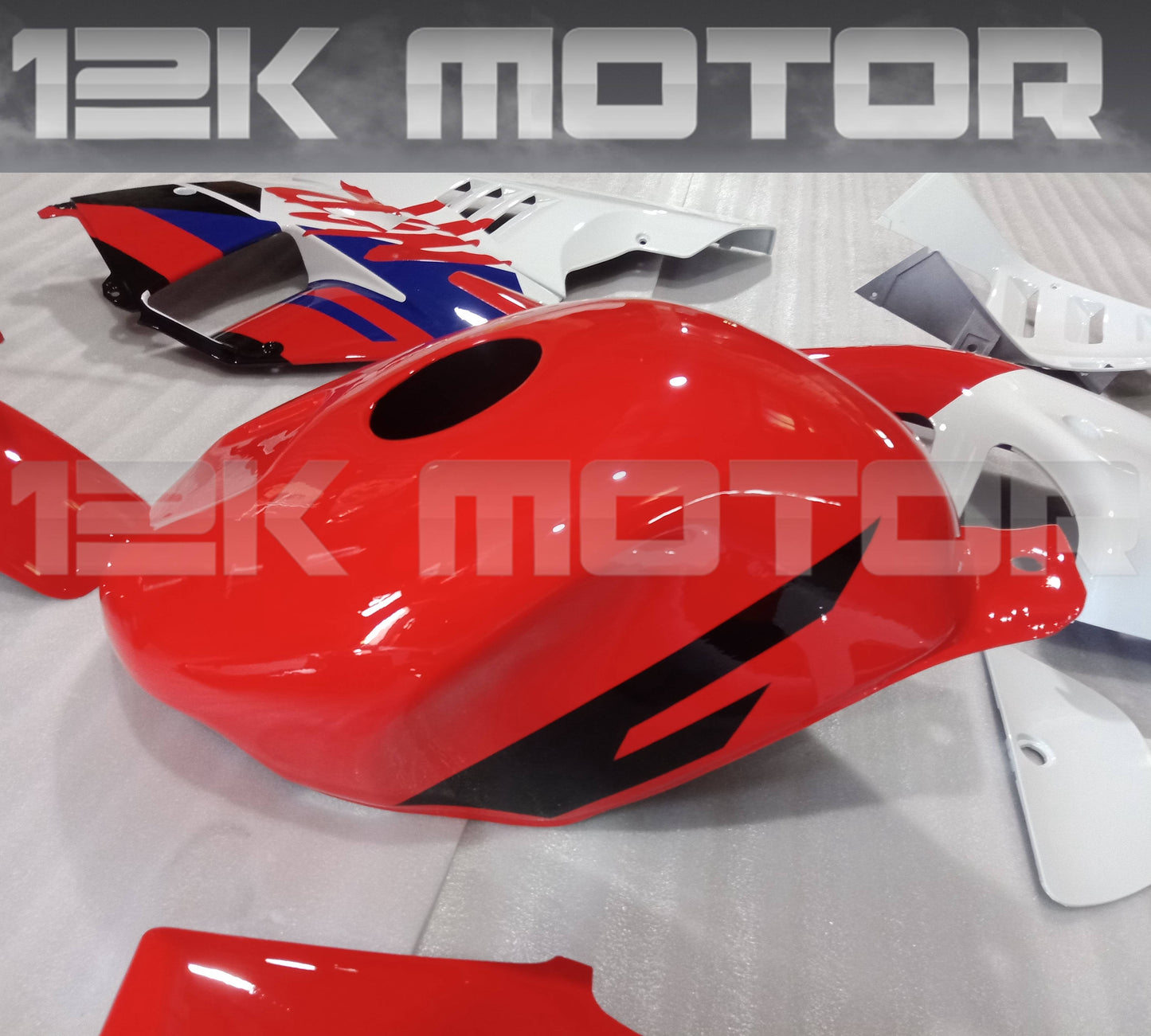 Fairing Kit For HONDA NSR250 PGM4 1994 1995 1996 Red and White Fairing Kit