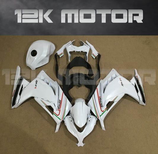 Ninja 300 2013 - 2017 White Fairing