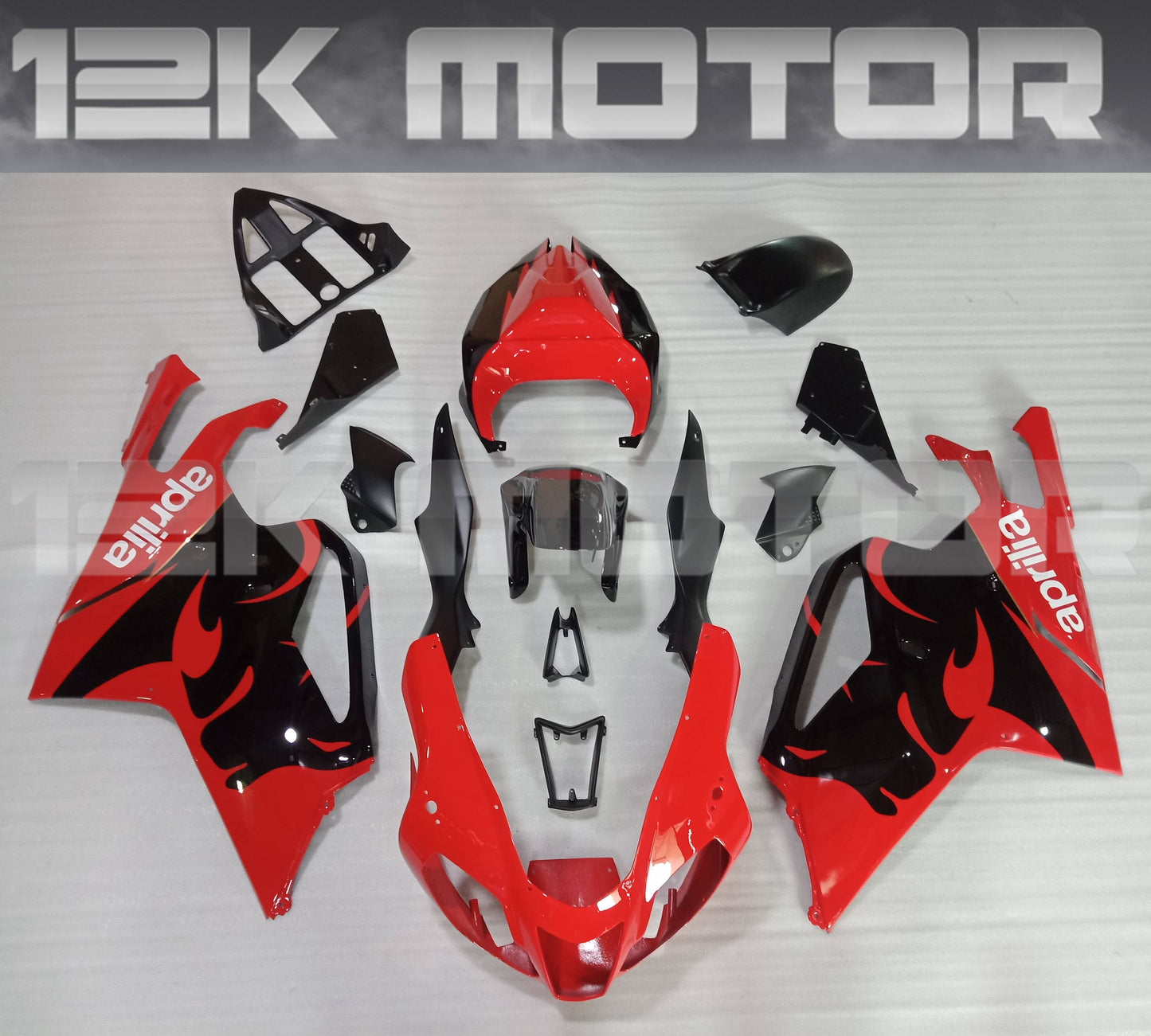 Aprilia RSV1000R 2004 2005 Red Fairing