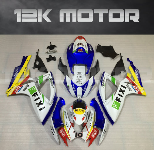 Blue FIXI Fairing Fit For SUZUKI GSXR 600/750 2006 2007 Aftermarket Fairing Kit