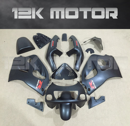 Matt Black Fairing Kit For SUZUKI GSXR 600 GSX-R 750 1996-1999