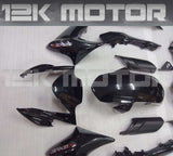 Black Fairing Kit For KAWASAKI  ER6N 2010 2011 2012 2013 2014 2015