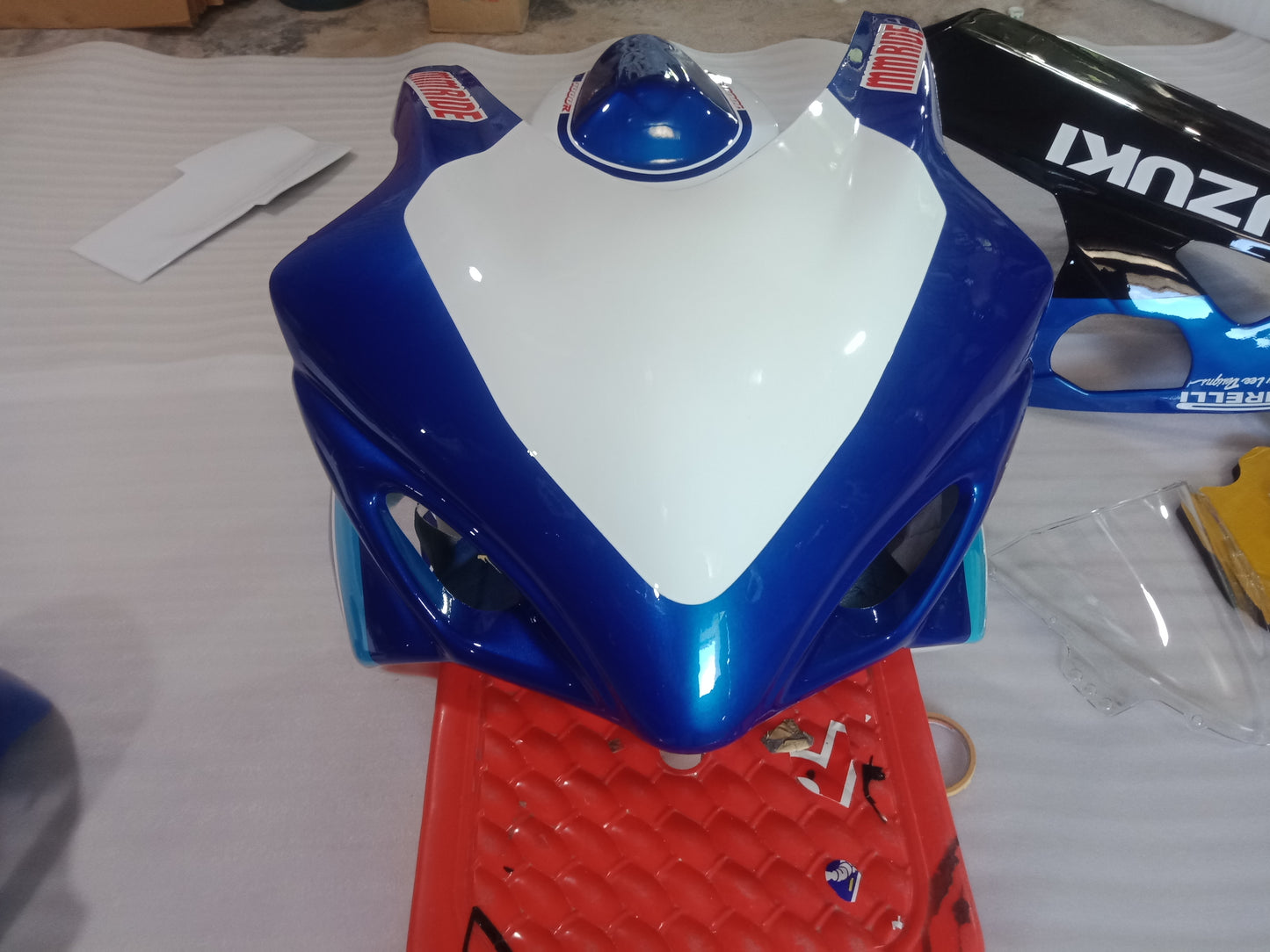 Suzuki GSXR 1000 GSXR1000 2005 2006 Fiberglass Race Fairing Track Fairing