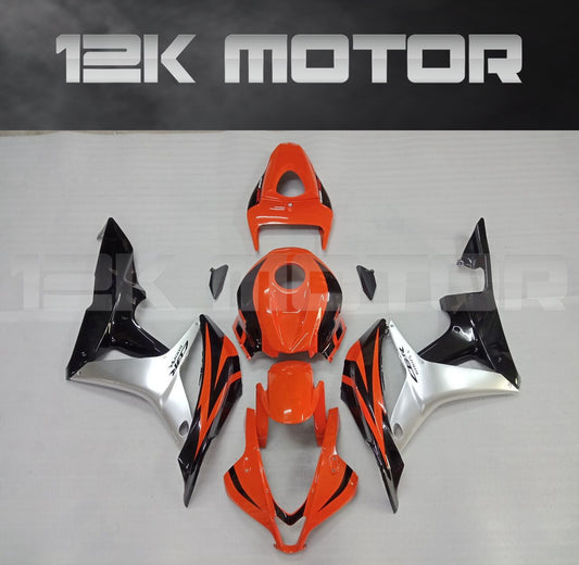 Black Red Honda Fairings Set fit for CBR600RR Fairings 2007 2008