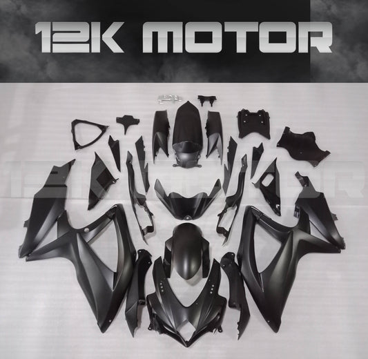 All Matt Black Fairing Kit for SUZUKI 2008 2009 2010 GSXR600 GSXR 750