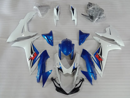 Blue White Fairing Kit For Suzuki GSXR GSX-R 600 750 2011 - 2023