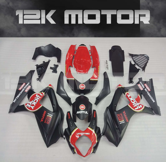 Black and Red Design Fairing Fit for SUZUKI GSXR 1000 2007 2008 Aftermarket Fairing Kit