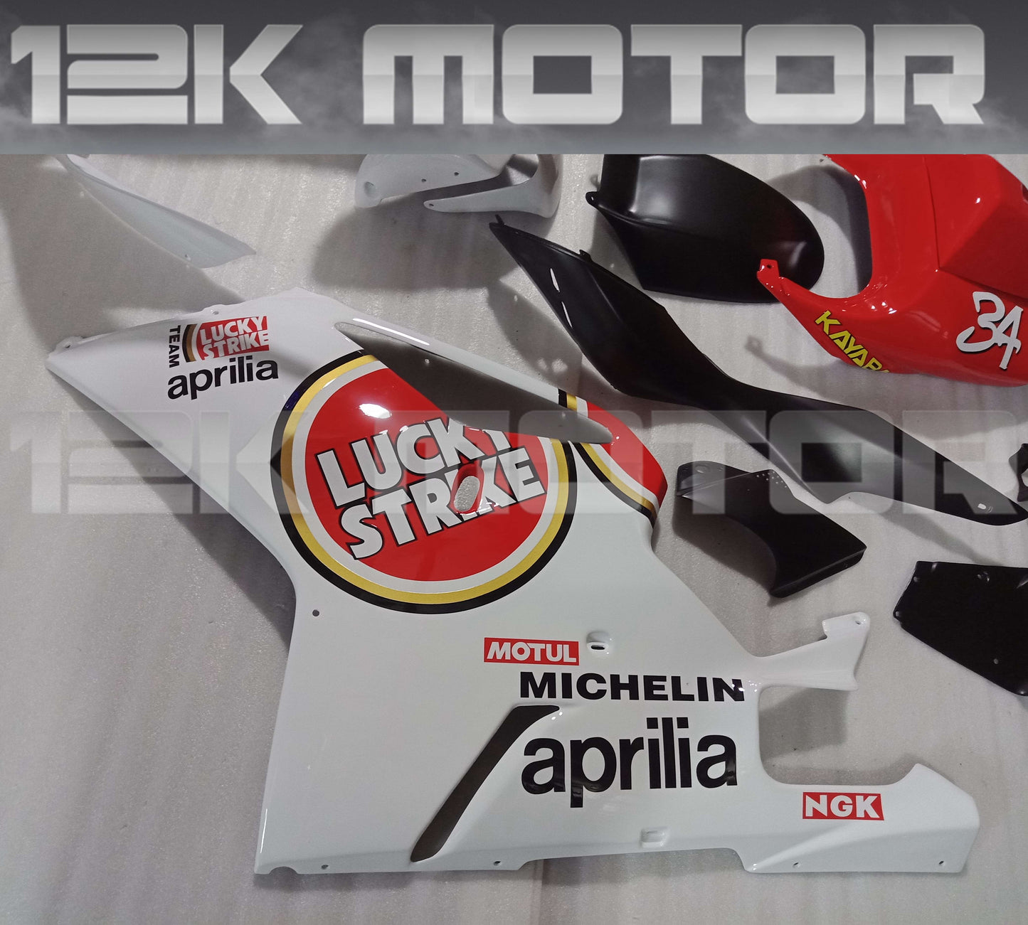 Aprilia RSV1000R 2004 2005 2006 Lucky Strike Fairing
