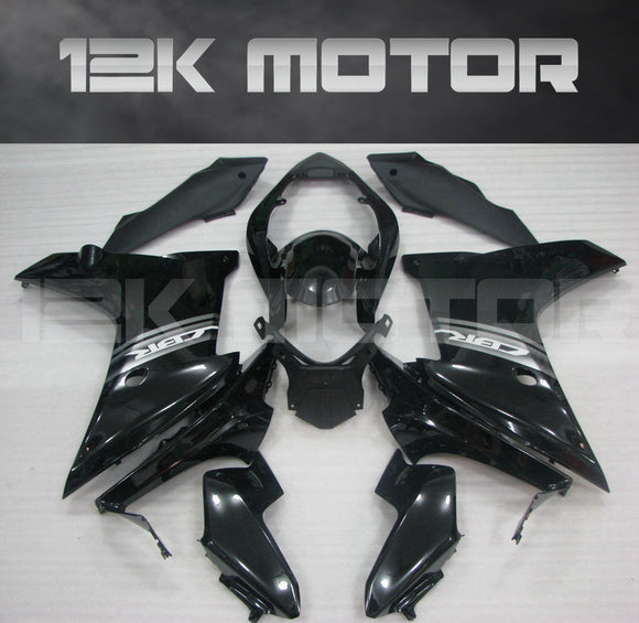 All Black Fairing Fit for HONDA CBR600F 2011-2013 Aftermarket Fairing Kit