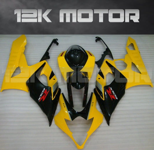 Yellow Black Fairing Kits Fit for SUZUKI GSXR 1000 2005 2006 Aftermarket Fairing Kit