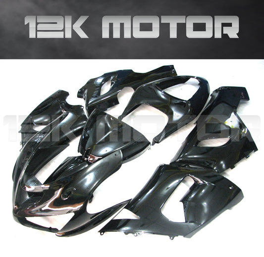 Black Aftermarket Fairing Kit fit 2005 to 2006 ZX-6R