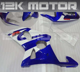 Blue OEM Design Fairing Kit for SUZUKI GSX-R 1000 2000 2001 2002