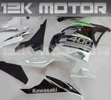 White Black Silver Design Fairing Kit For KAWASAKI Ninja 400 2018 - 2023