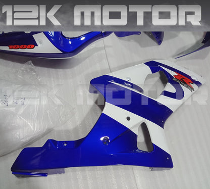 Blue OEM Design Fairing Kit for SUZUKI GSX-R 1000 2000 2001 2002