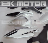 White Black Silver Design Fairing Kit For KAWASAKI Ninja 400 2018 - 2023