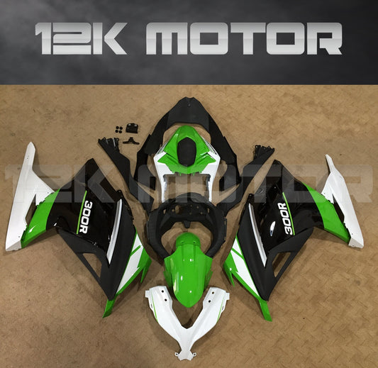 Green Black White Fairing Kit For Ninja 300 Fairings 2013 2014 2015 2016 2017 Aftermarket