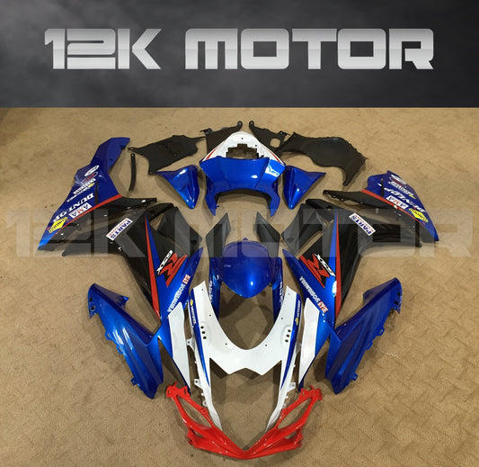 Blue Black Fairing Kit for 2011 to 2023 SUZUKI GSXR 600 GSX-R750