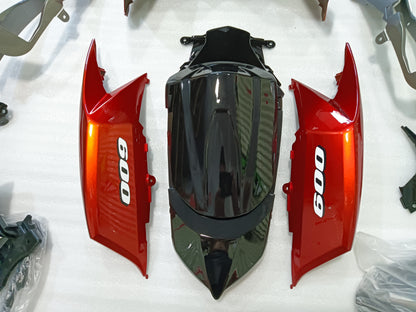 ---AU STOCKING--- Orange Fairing Kit For Suzuki k8 GSX-R 600 GSX-R 750 2008 2009 2010