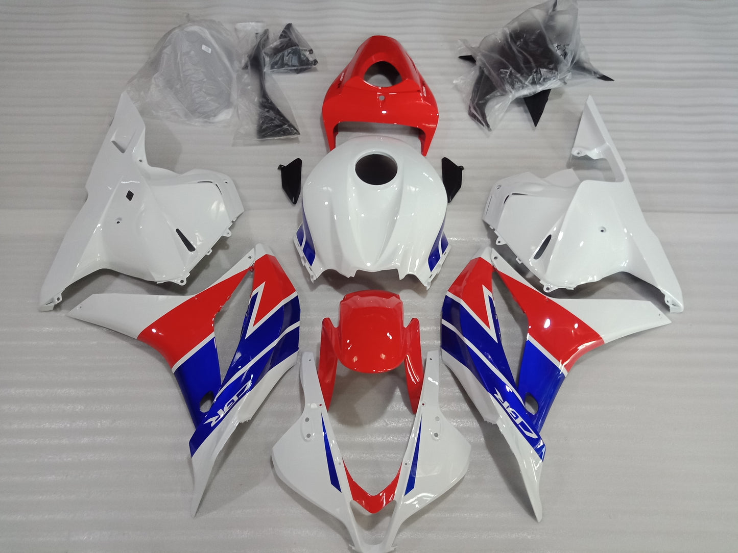 ---AU STOCKING---Tri-Color Fairing Kit For Honda CBR600RR 2009 2010 2011 2012