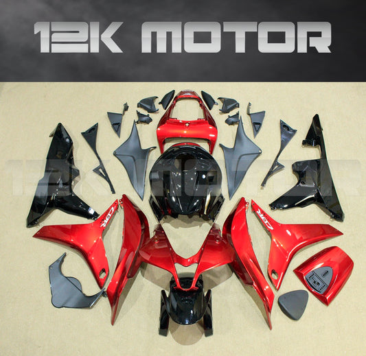 Fit for HONDA CBR600RR Red Black Fairing kits 2007 2008