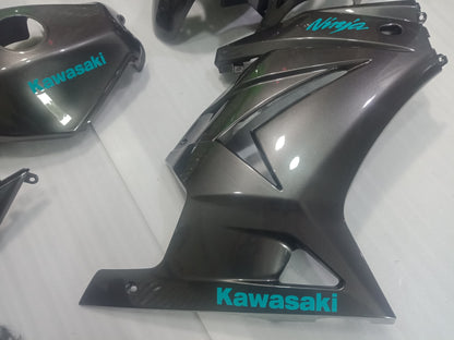 ---AUSTOCKING--- Gray Fairing Kit For Kawasaki Ninja 250 With Tank Cover