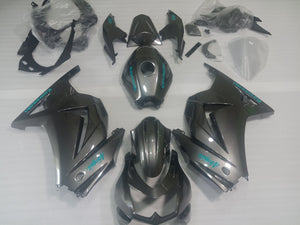 ---AUSTOCKING--- Gray Fairing Kit For Kawasaki Ninja 250 With Tank Cover