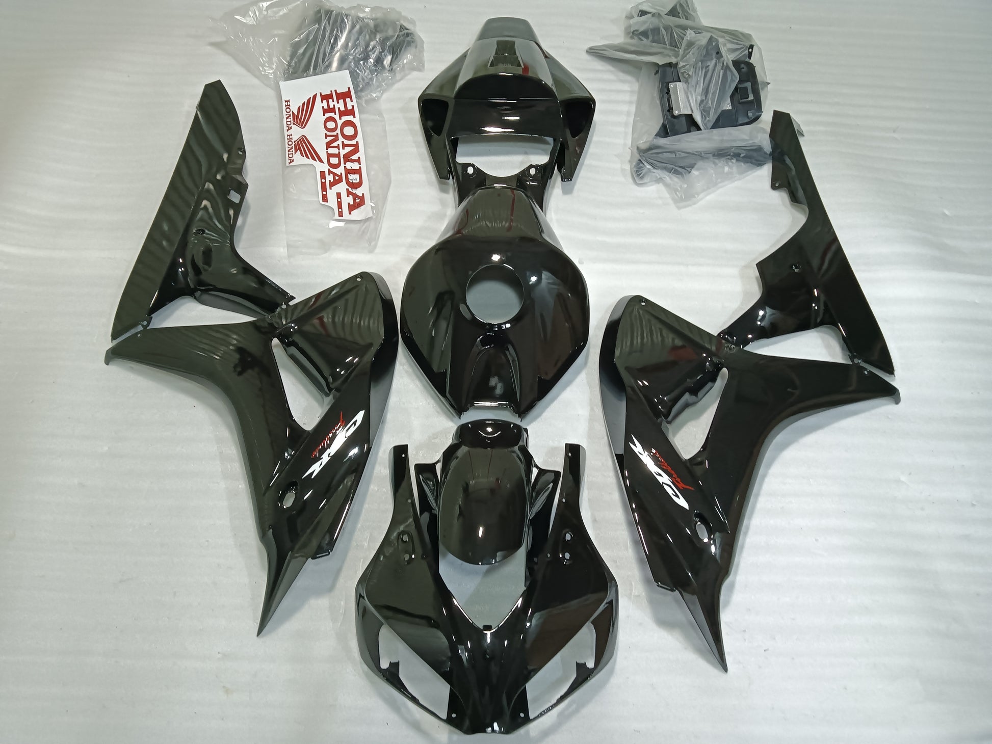 ---AU STOCKING---All Black Fairing Kit for Honda CBR1000RR 2006 2007