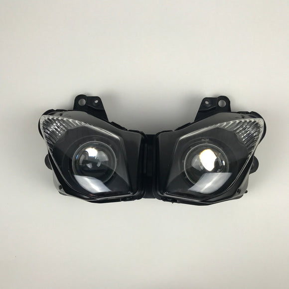 Angel eye motorcycle headlight For KAWASAKI ZX6R