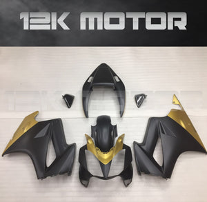 Black Fairing Fit HONDA VFR800 2002 - 2012 Aftermarket Fairing Kit