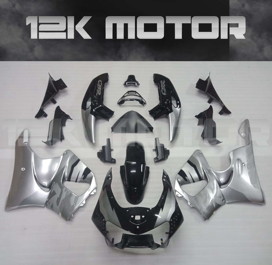 Black Silver Fairing Set Fit HONDA CBR900RR 1998 1999