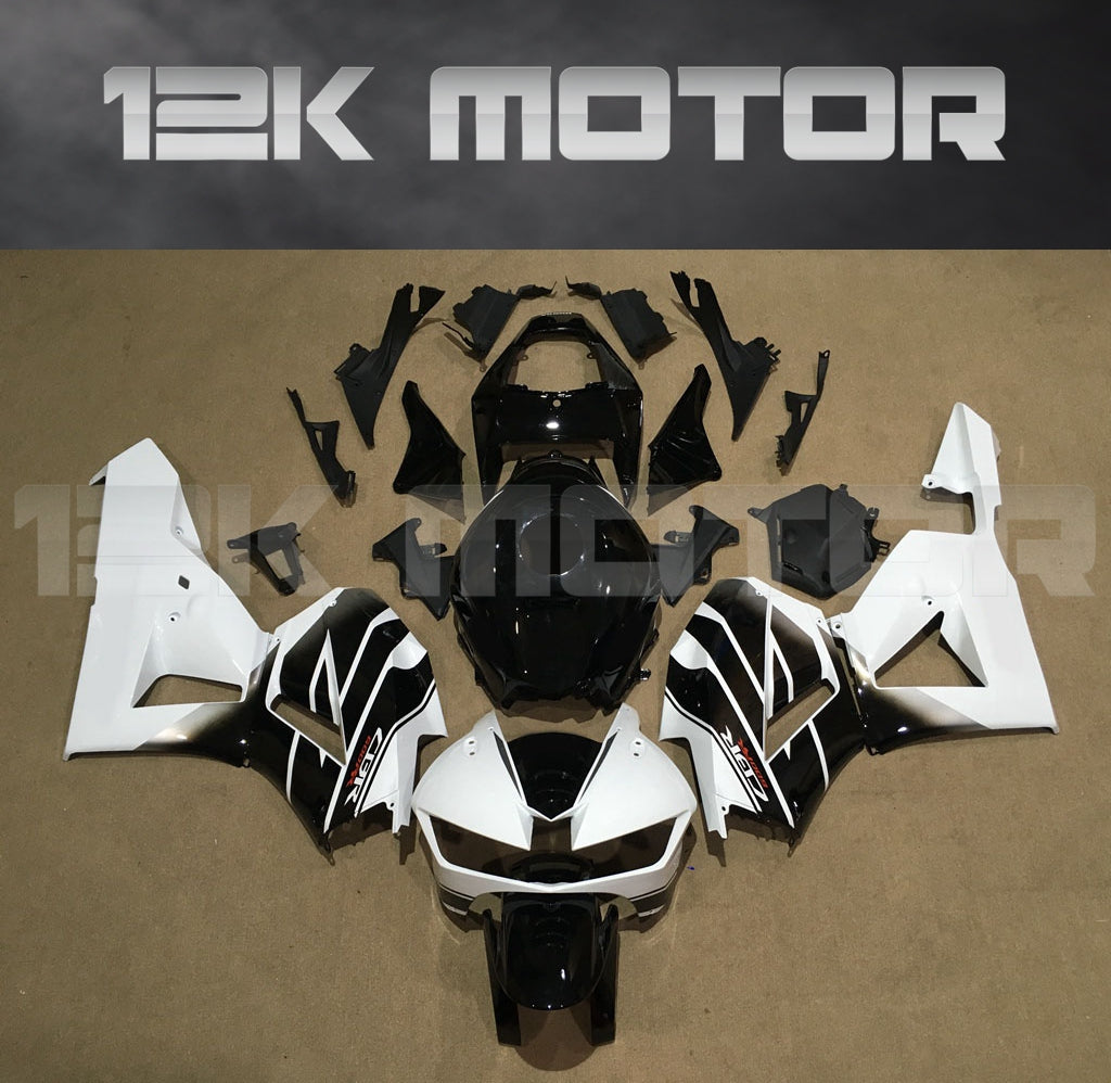 Black White Fairing Fit for HONDA CBR600RR 2013-2023 Aftermarket Fairing Kit