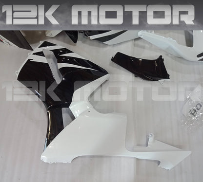 Black White Fairing Kit Fit for HONDA CBR600RR F5 2003 2004
