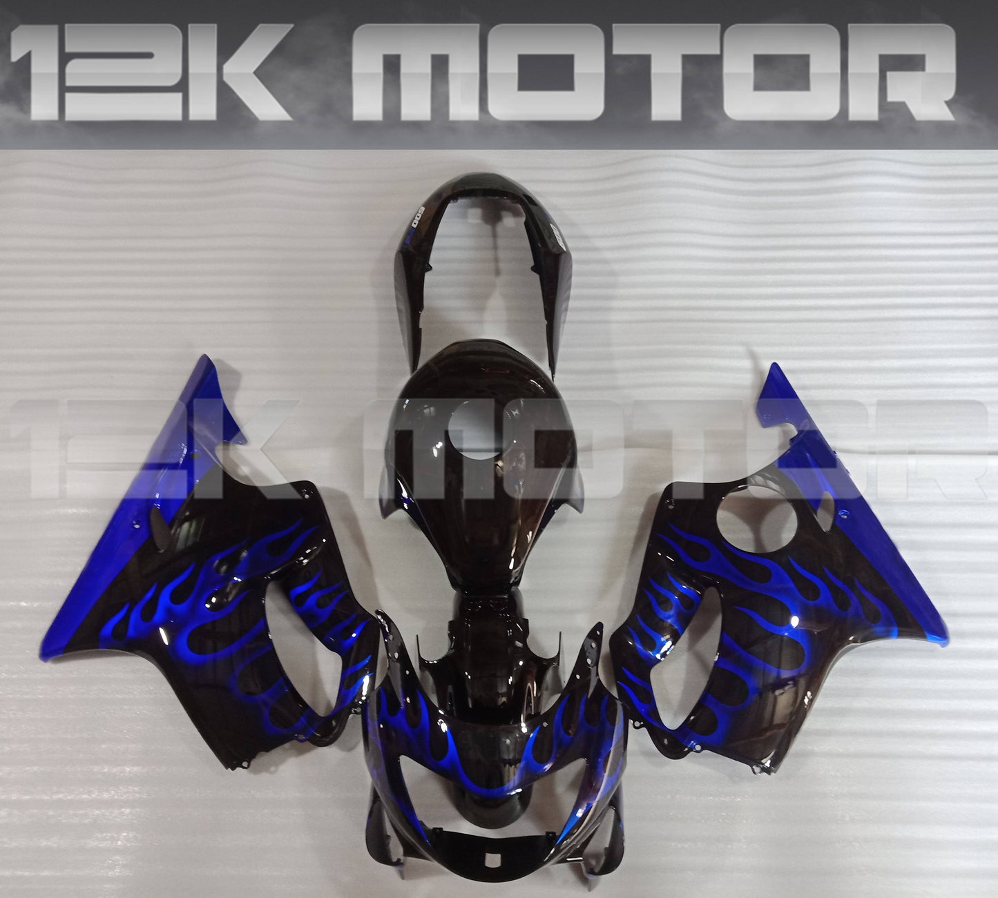 Black and Blue Fairing kits Fit for HONDA CBR600RR F4 1999 2000 Aftermarket Fairing Kit