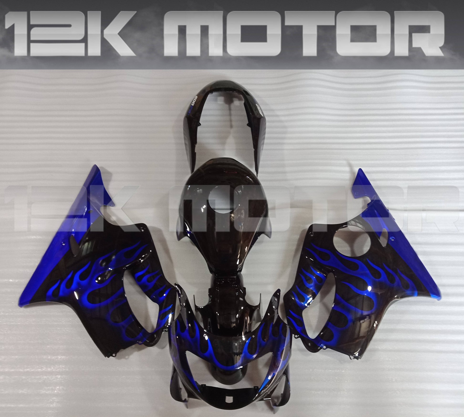 Black and Blue Fairing kits Fit for HONDA CBR600RR F4 1999 2000 Aftermarket Fairing Kit